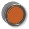Harmony XB4 Tête de bouton plate à retour automatique avec capot métallique orange