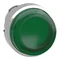 Harmony XB4 Unidad de botón que sobresale verde push push LED metal sin marca