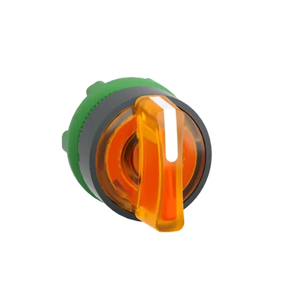 Harmony XB5 3-position switch head LED orange plastic