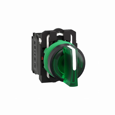 Harmony XB5 3-way switch green LED 24V