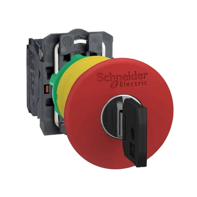 Harmony XB5 Bouton d'arrêt d'urgence Ø40 plastique rouge