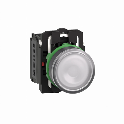 Harmony XB5 Bouton plat blanc LED 230/240V