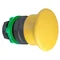 Harmony XB5 Cabeza de botón tipo seta Ø40 amarillo con retorno automático, plástico