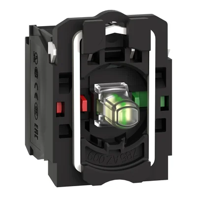 Harmony XB5 Corps de bouton blanc LED 24V NO+NC