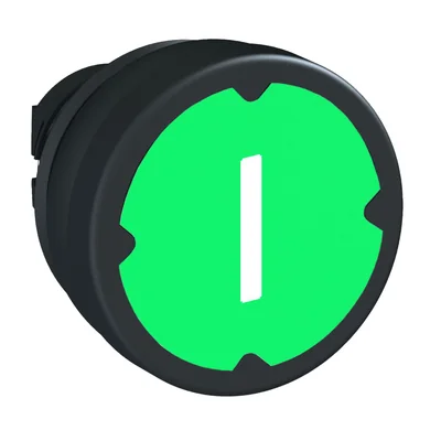 Harmony XB5 Flat button for workIn difficult conditions Ø22 green plastic round