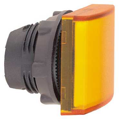 Harmony XB5 Głowka lampki sygnalizacyjnej Ø22 żółta LED kwadratowa plastikowa