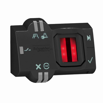 Harmony XB5 Interruptor biométrico monoestable Ø22, conector M12