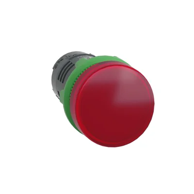 Harmony XB5 Monolityczny wskaźnik świetlny czerwony LED 230/240VAC plastikowy