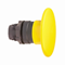 Harmony XB5 Mushroom pushbutton actuator Ø60 yellow spring return without backlight plastic