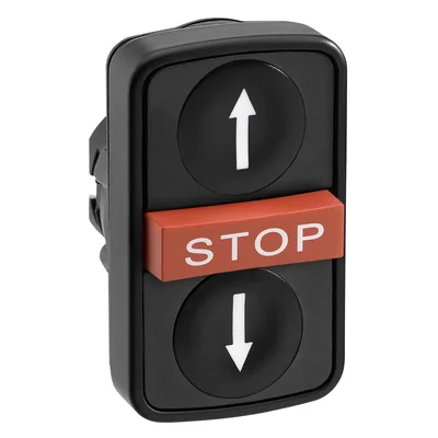 Harmony XB5 Napęd przycisku trójklawiszowy góra/STOP/dół plastikowy