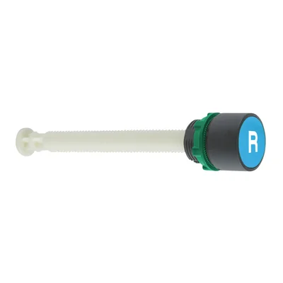 Harmony XB5 Overload reset button flat blue plastic