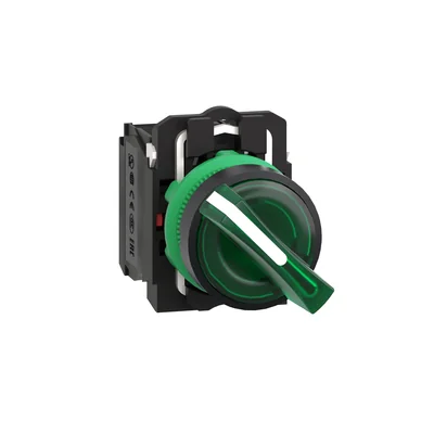 Harmony XB5 Przełącznik 2 pozycyjny zielony LED 230/240V