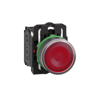 Harmony XB5 Przycisk płaski czerwony LED 110/120V