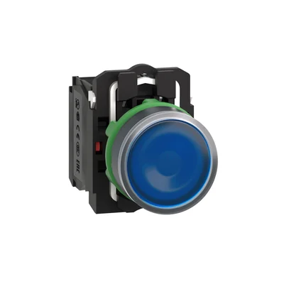 Harmony XB5 Przycisk płaski niebieski LED 230/240V