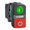 Harmony XB5 Przycisk podwójny zielony/czerwony LED 240v