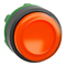 Harmony XB5 Pulsante sporgente in plastica con LED arancione, tipico senza contrassegno