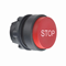 Harmony XB5 Self-return push button head red with plastic marking