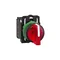 Harmony XB5 Switch 3 posiciones LED rojo 24V bolígrafo corto plástico estable