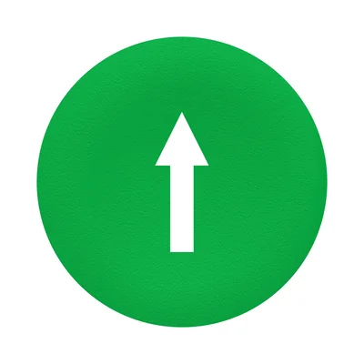 Harmony XB5R Button insert green