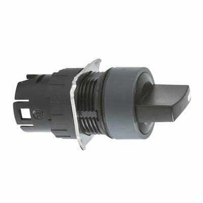 Harmony XB6 3-way black stable round switch