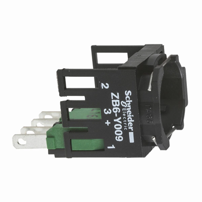 Harmony XB6 Bloque de contactos 1NO+1NC Conector Faston