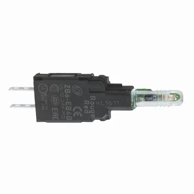 Harmony XB6 Indicator light yellow 48/120V LED standard Faston