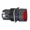 Harmony XB6 Push-button flat red self-resetting LED round plastic