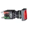 Harmony XB6 Push Button Illuminated Red Protruding 1 NC 12-24VAC/DC Rectangle Plastic