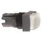 Harmony XB6 Push-button protruding white LED self-resetting rectangular plastic