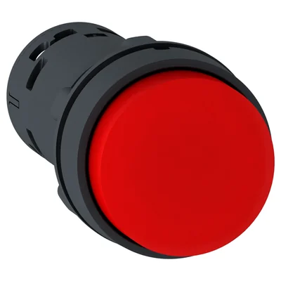 Harmony XB7 Monolithic protruding red push-button without 1NC marking