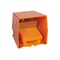 Harmony XPE Interruttore a pedale singolo con coperchio, arancione 1 NC+1 NA, metallo