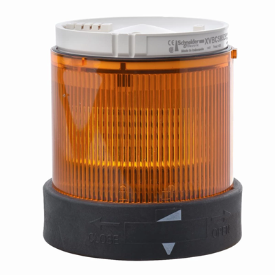 Harmony XVB Blinklichtelement Ø70 orange ohne Leuchtmittel 24/48VAC