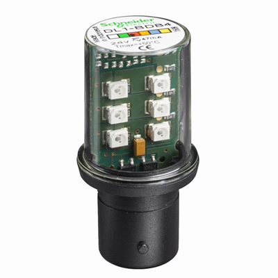 Harmony XVB Діод LED червоний 24V монтажна основа 24V BA 15D