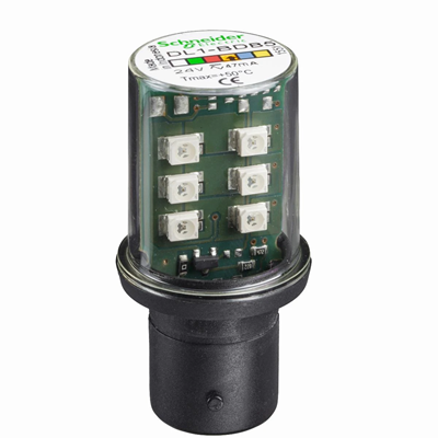 Harmony XVB Діод LED помаранчевий BA 15d 24VAC/DC