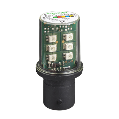 Harmony XVB Dioda LED żółta BA 15d 120VAC
