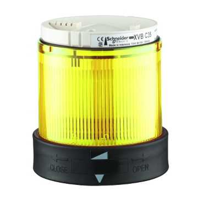 Harmony XVB Element świetlny Ø70 żółty światło ciągłe bez żarówki 250 V