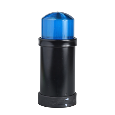 Harmony XVB Elemento luminoso flash Ø70 lampada a scarica blu 10J 24VAC/DC