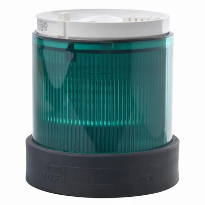 Harmony XVB Flashing light element Ø70 green LED 230VAC