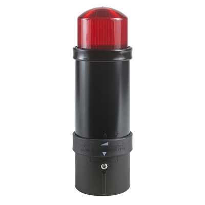 Harmony XVB Light indicator Ø70 red discharge lamp 10J 230VAC