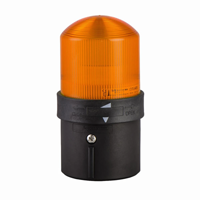 Harmony XVB Sygnalizator świetlny Ø70 pomarańczowy migający LED 48/230VAC