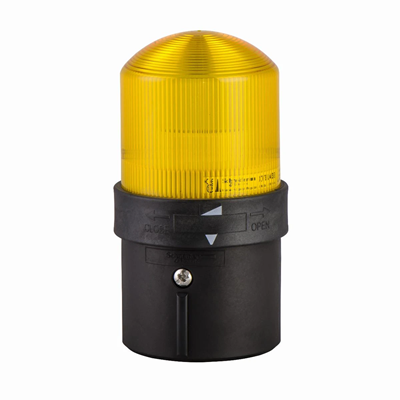 Harmony XVB Sygnalizator świetlny Ø70 żółty światło ciągłe LED 24VAC/DC
