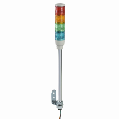 Harmony XVC Colonne lumineuse sans buzzer Ø40 4 éléments lumière LED continue 24V