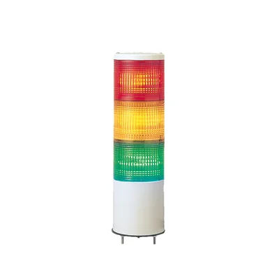 Harmony XVC Columna luminosa sin zumbador Ø40 3 elementos luz LED continua/intermitente 24V