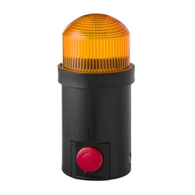 Harmony XVDLS Elément lumineux lumière fixe Ø45 ampoule orange <= 230 V