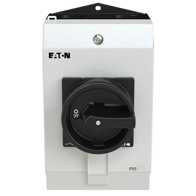 Hauptschalter, 32A, P1-32/I2/SVB-SW/HI11