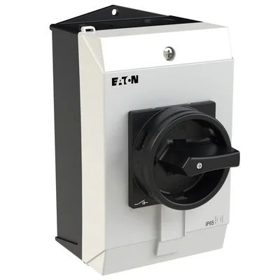 Hauptschalter, 32A, P1-32/I2/SVB-SW/HI11