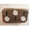 HAVANNA Satin ceiling lamp