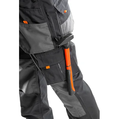 HD work trousers with bibs, size L/52