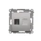 HDMI-Buchse (Modul) silber (metallic)