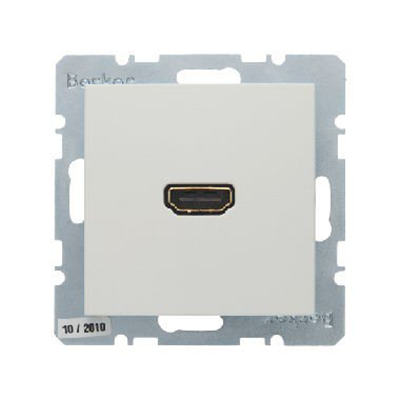 HDMI socket glossy white